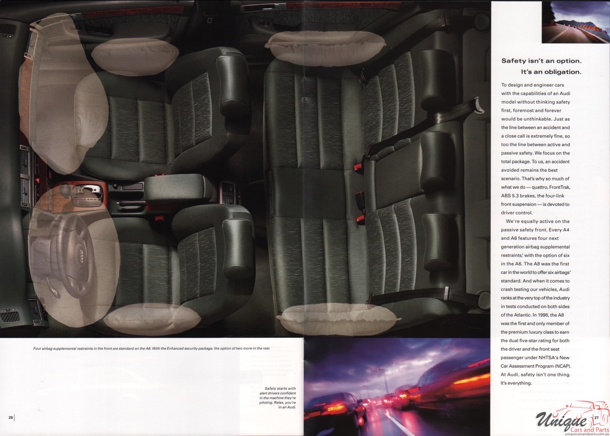 1999 Audi Brochure Page 13